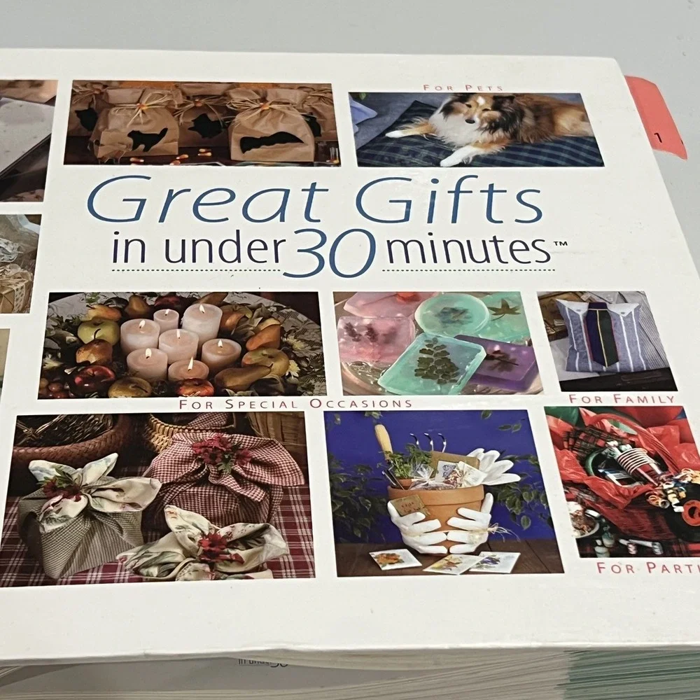 Great‎ Gifts in under 30 minutes Craft Ideas Book Binder DIY Handmade Presents